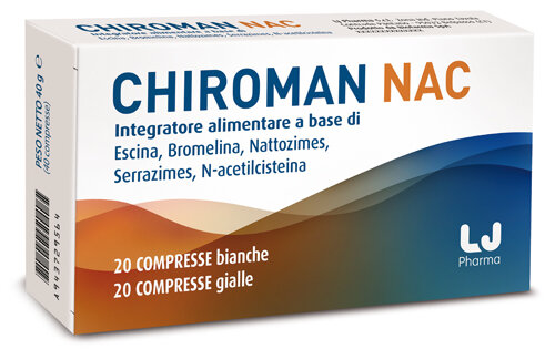 Image of Chiroman Nac stati d'infertilità maschile - antiossidante 20 compresse + 20 compresse