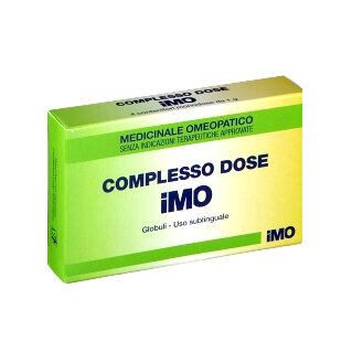 Complesso Dose medicinale omeopatico 4 tubi globuli da 1g