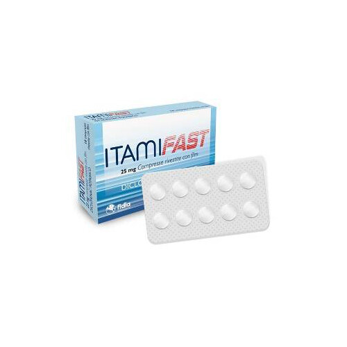 Itamifast allevia dolori e infiammazioni 10 compresse rivestite 25mg