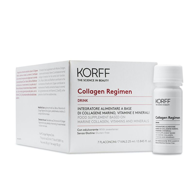 Korff Collagen Regimen Drink favorisce la tonicità della pelle 7 flaconcini