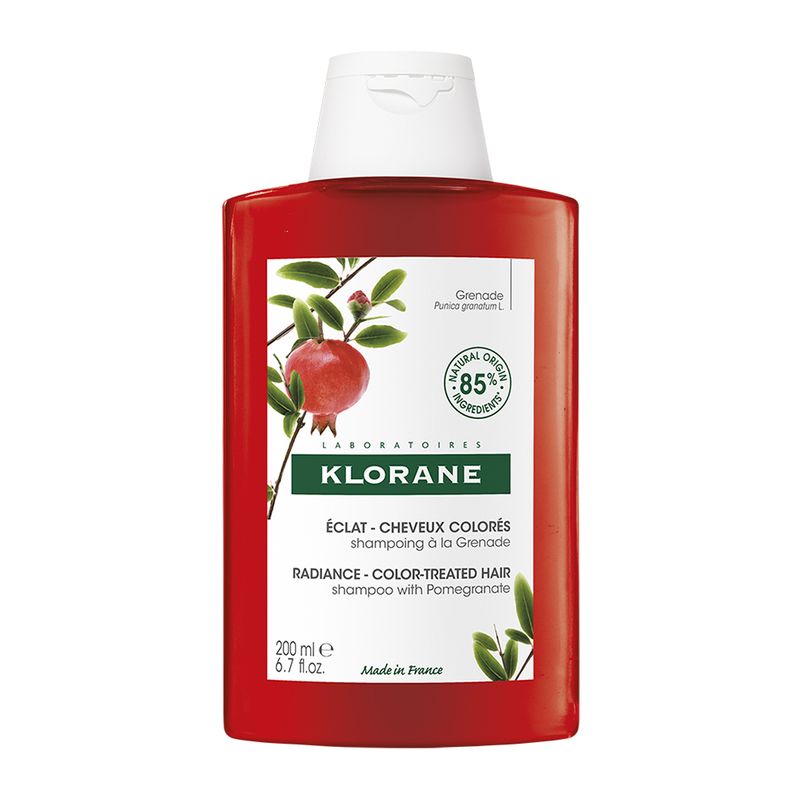 Klorane Shampoo al Melograno luminosità e protezione capelli colorati 200ml
