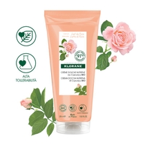 Klorane Crema doccia nutritiva al burro di Cupuacu BIO Profumazione LATTE DI ROSA 200ml-1