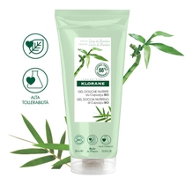 Klorane Gel doccia nutritivo al burro di Cupuacu BIO Profumazione LINFA DI BAMBOO 200ml-1