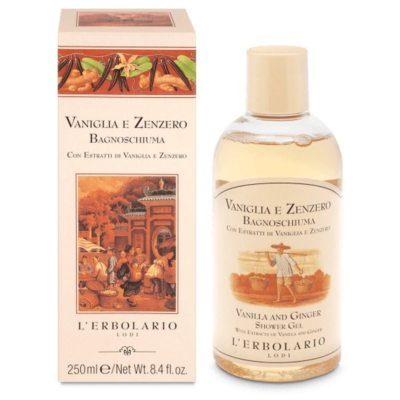 Image of L'Erbolario Vaniglia e Zenzero Bagnoschiuma 250ml