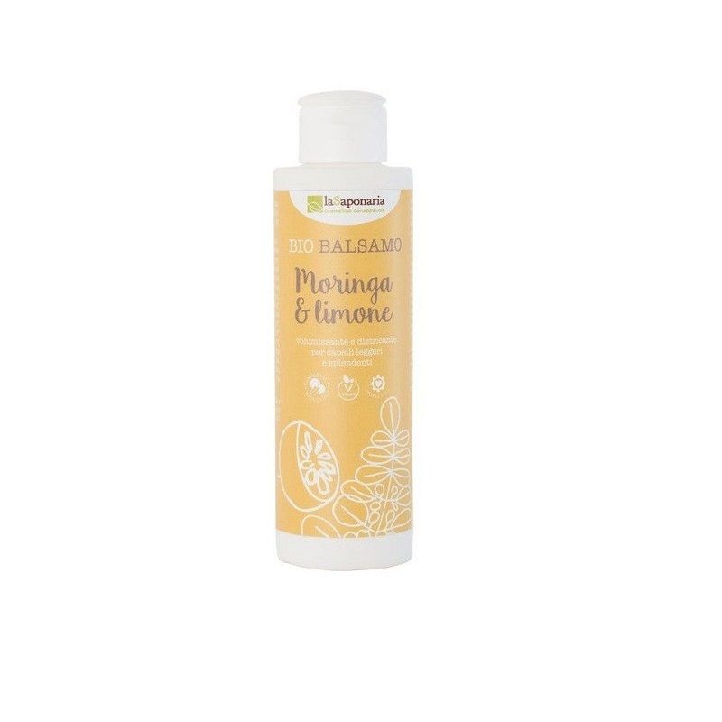 Image of La Saponaria Balsamo Capelli Moringa&Limone volumizzante e districante 150ml