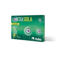Lontax Gola Caramelle per le infezioni del tratto respiratorio 20 pezzi-1