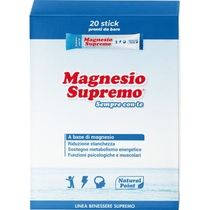 Magnesio Supremo Sempre Con Te 20 Stick Pack