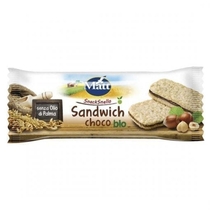Matt Snack Snello Sandwich choco Bio 20g