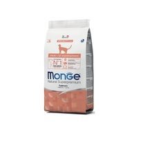 Monge Salmone Cibo Secco Gatti Adulti Sacco 400g-1