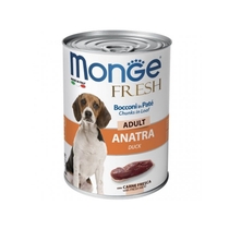 Monge Fresh Adult Anatra Cibo Umido per Cani Adulti 400g-1