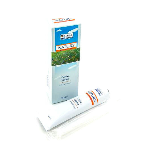Guna Natur2 Crema Intimo con applicatore 75 ml medicinale omeopatico