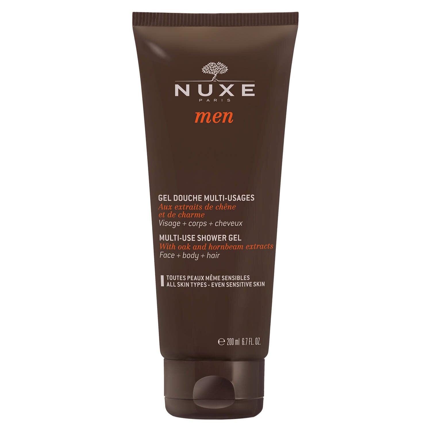 Nuxe Men Gel Doccia 3 in 1 viso, corpo e capelli da 200ml