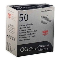 Ogcare Strisce Misurazione Glicemia 50 Pezzi