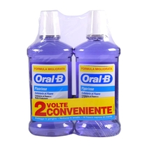 Oral-B Fluorinse collutorio al fluoro doppia confezione 2x500ml-1