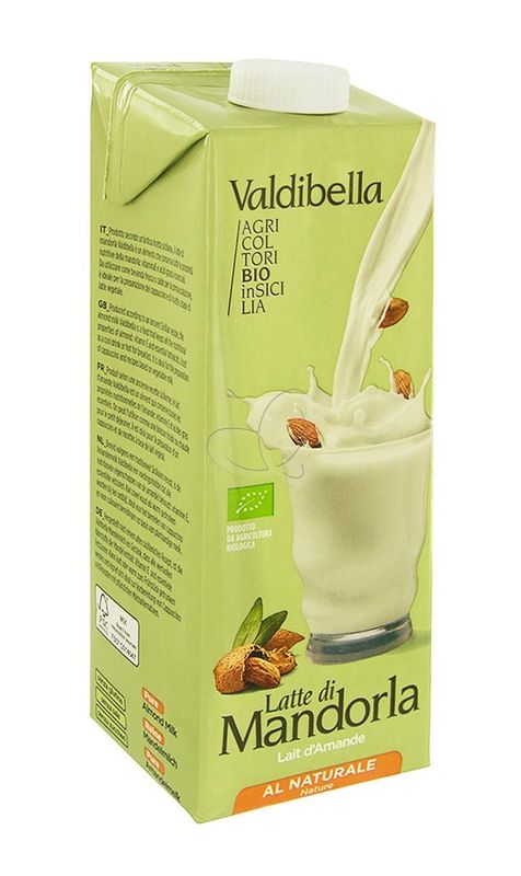 Valdibella Latte di Mandorla al naturale BIO 1L