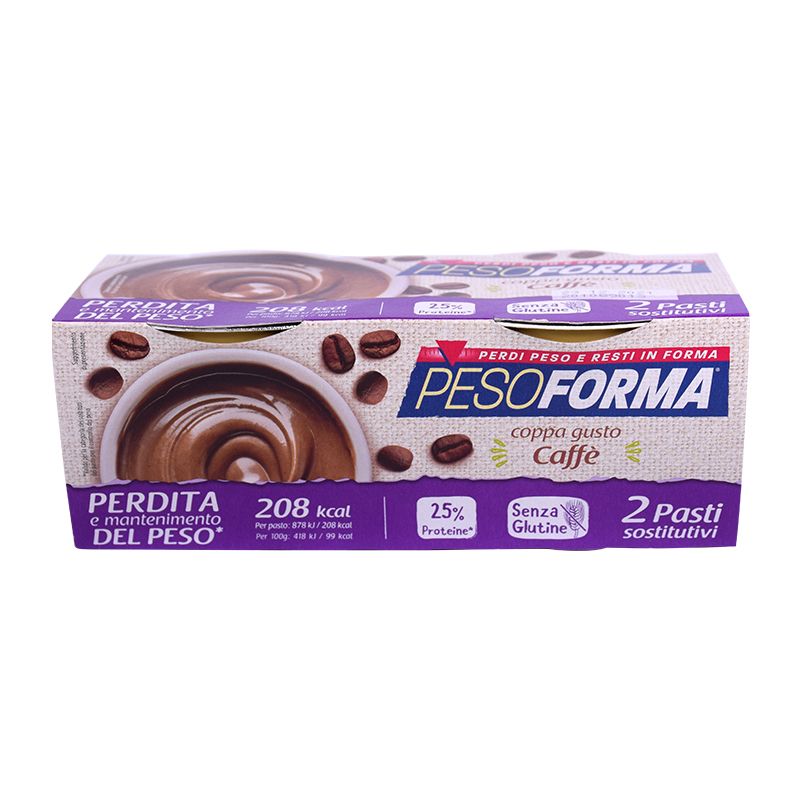 Image of Peso Forma Coppa gusto caffè 2 pasti sostitutivi