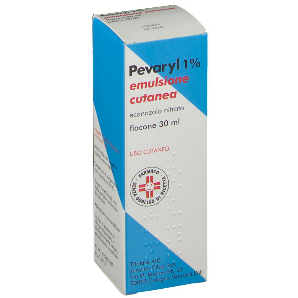 Pevaryl emulsione cutanea 30 ml 1%
