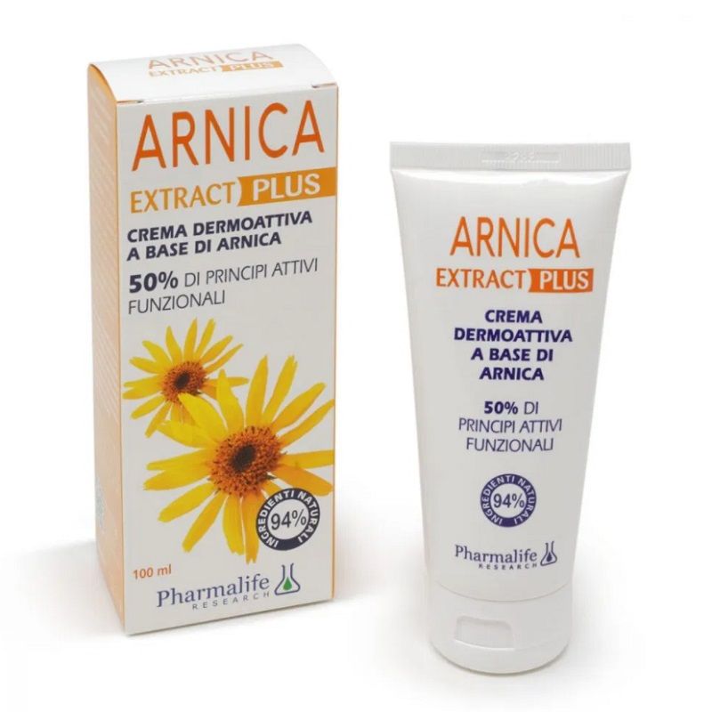 Pharmalife Arnica Extract Plus Crema Corpo Dermoattiva per dare sollievo a eventi traumatici 100ml