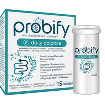 Probify Daily Balance Probiotico con Fermenti lattici vivi 15 capsule-0