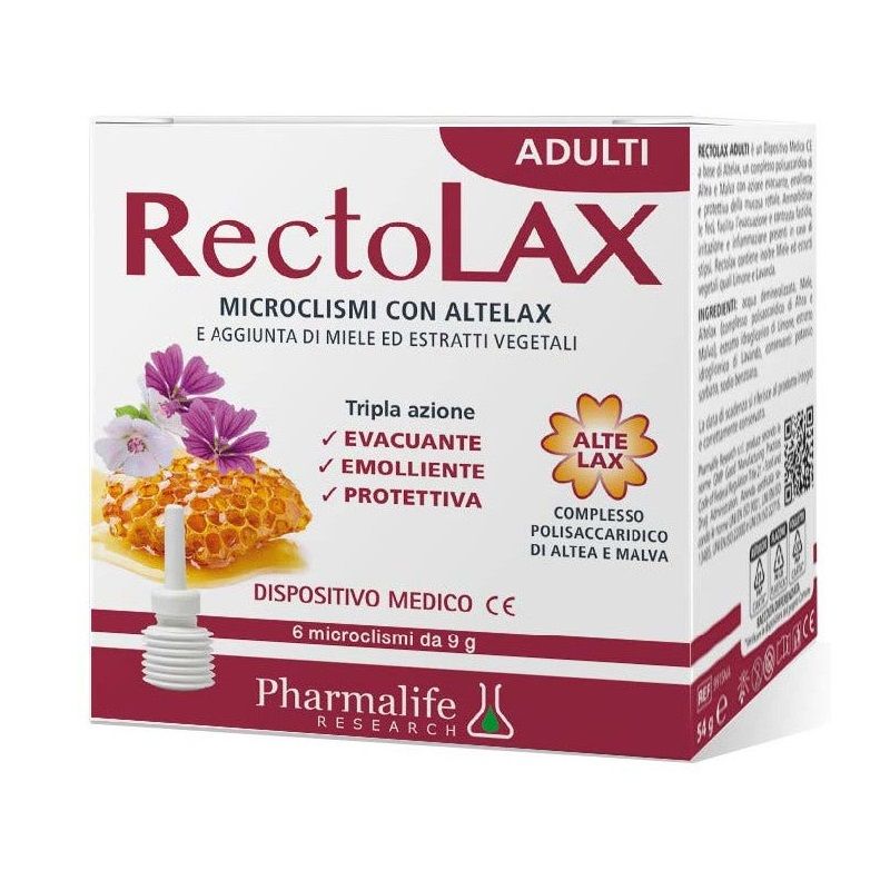 Rectolax Adulti Microclismi 6 Pezzi Da 9g