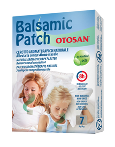 Otosan Balsamic Patch allevia la congestione nasale 7 pezzi-1