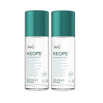 Roc Keops Deodorante Roll-On 48h pelle normale DOPPIA CONFEZIONE 2x30ml-1