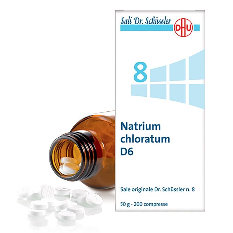 Sale Dr. Schüssler n.8 Natrium chloratum D6 medicinale omeopatico 200 Compresse