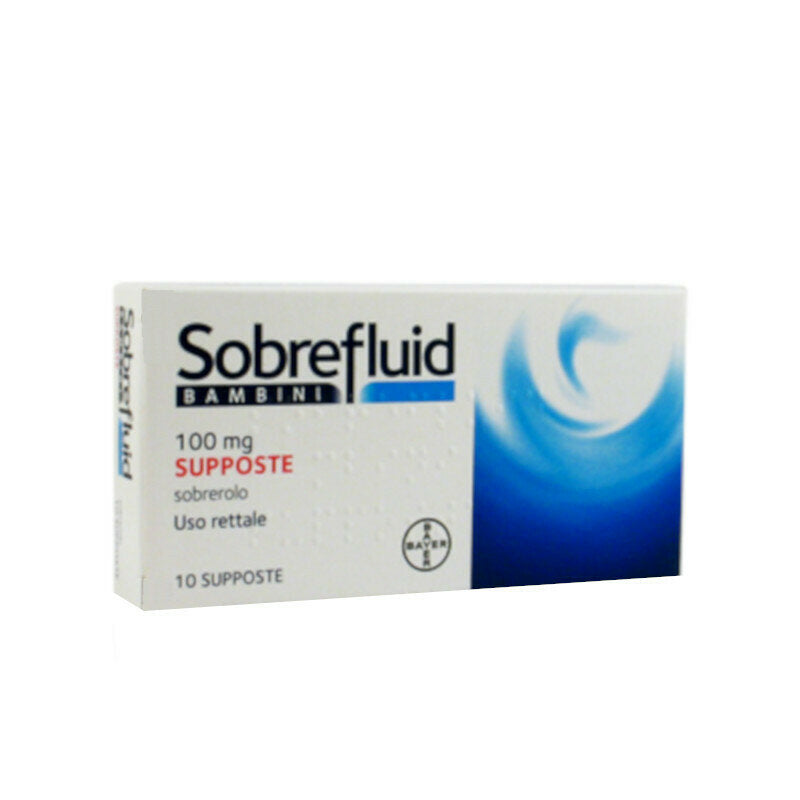 Sobrefluid bambini 10 supposte 100 mg-1
