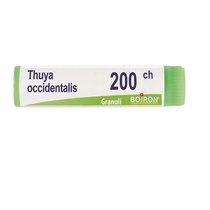 Boiron Thuya Occidentalis 200CH medicinale omeopatico tubo dose 1g-1