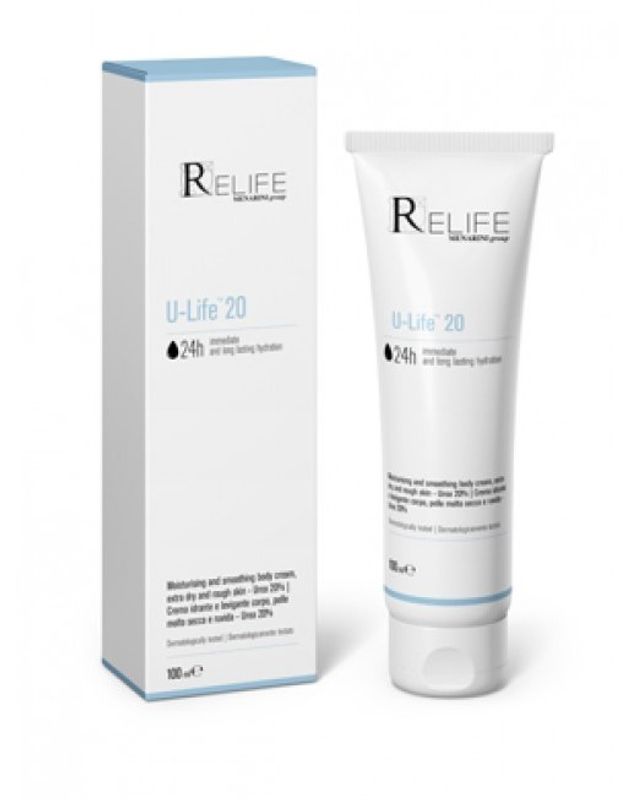 Relife U-Life 20 crema idratante corpo pelle molto secca e ruvida 100ml-1