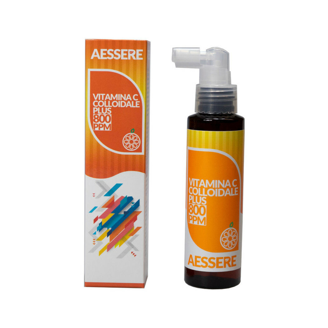 Image of Aessere Vitamina C Colloidale Plus 800PPM utile per stanchezza e affaticamento 100ml