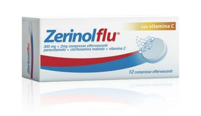 Zerinolflu 12 compresse effervescenti